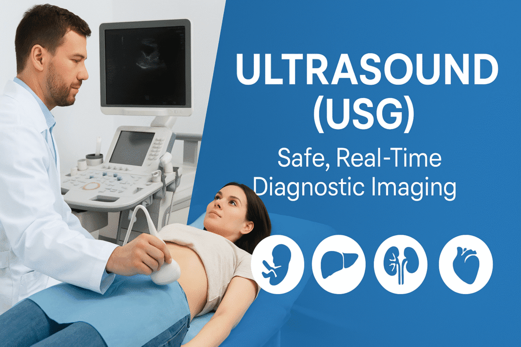 Ultrasonography (USG): Non-invasive imaging technique